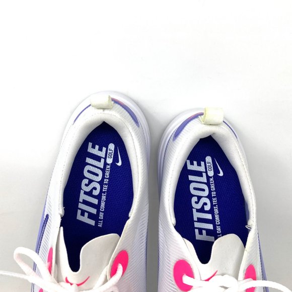 NIKE Golf Shoes WOMEN'S Size 8.5 DA4117 177 Ace Summerlite White Mesh Sneakers - Picture 4 of 9